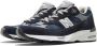 New Balance Moderne stijl Sneaker met premium leren bovenwerk Blue Heren - Thumbnail 3