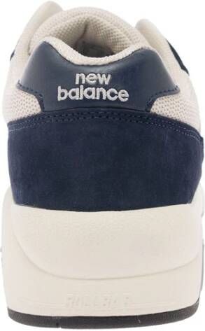 New Balance Blauw en wit laagtop sneakers Blauw Heren