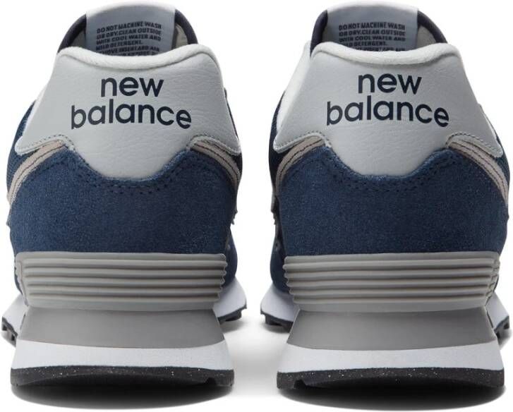 New Balance Blauwe 574 Suède Sneaker Blue Heren