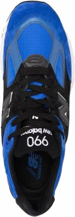 New Balance Blauwe 990 Lage Sneakers Blauw Heren