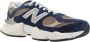 New Balance Blauwe Casual Sneakers Blue Heren - Thumbnail 6