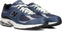 New Balance Blauwe Leren Sneakers M2002 D Blue - Thumbnail 8