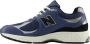 New Balance Blauwe Leren Sneakers M2002 D Blue - Thumbnail 2
