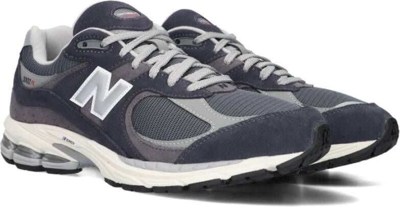 New Balance Blauwe Suède Lage Sneakers