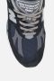 New Balance Blauwe Suède Lage Sneakers met Reflecterende Details Blue Dames - Thumbnail 4