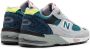 New Balance Blauwe Suède Mesh Sneakers Made in Engeland Multicolor Heren - Thumbnail 3
