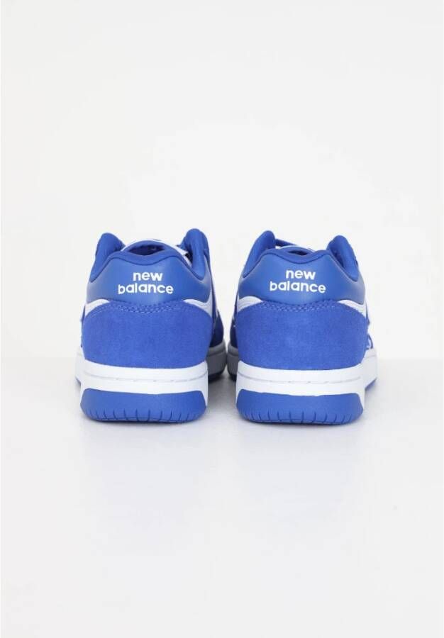 New Balance Blauwe Unisex Sneakers met Premium Materialen Blauw Heren
