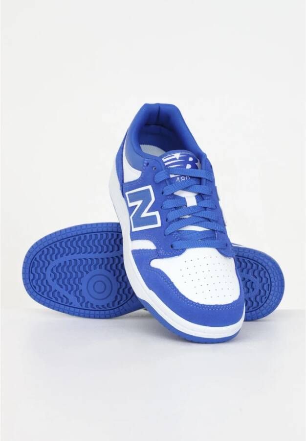 New Balance Blauwe Unisex Sneakers met Premium Materialen Blauw Heren