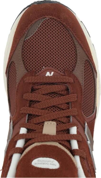 New Balance Bruine Suède Lage Sneaker Brown Heren
