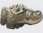 New Balance Olijf Pigskin Sneakers met Gewatteerde Hiel Multicolor - Thumbnail 27