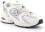 New Balance Crème Synthetische Sneaker Lente Zomer Collectie White Dames - Thumbnail 13