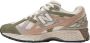 New Balance Olijf Pigskin Sneakers met Gewatteerde Hiel Multicolor - Thumbnail 6