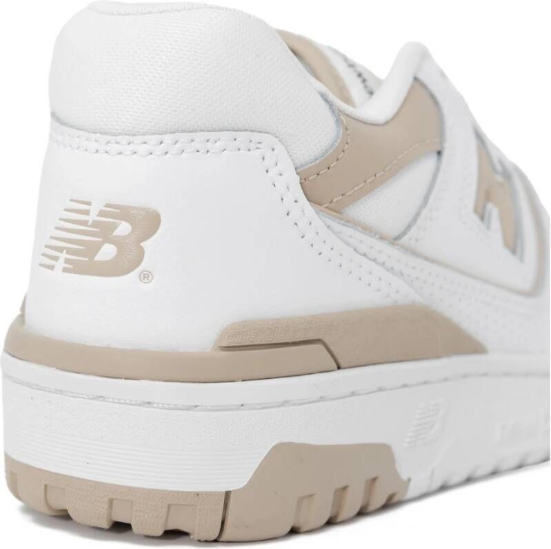 New Balance Dames Sneakers van Leer Beige Dames