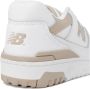 New Balance Leren Sneakers met Perforaties White Dames - Thumbnail 11