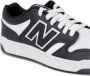 New Balance 480 V1 sneakers zwart wit Imitatieleer Meerkleurig 34.5 - Thumbnail 44