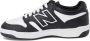 New Balance 480 V1 sneakers zwart wit Imitatieleer Meerkleurig 34.5 - Thumbnail 46