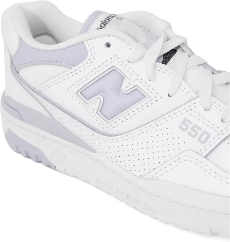 New Balance Dames Sneakers van Leer Purple Dames