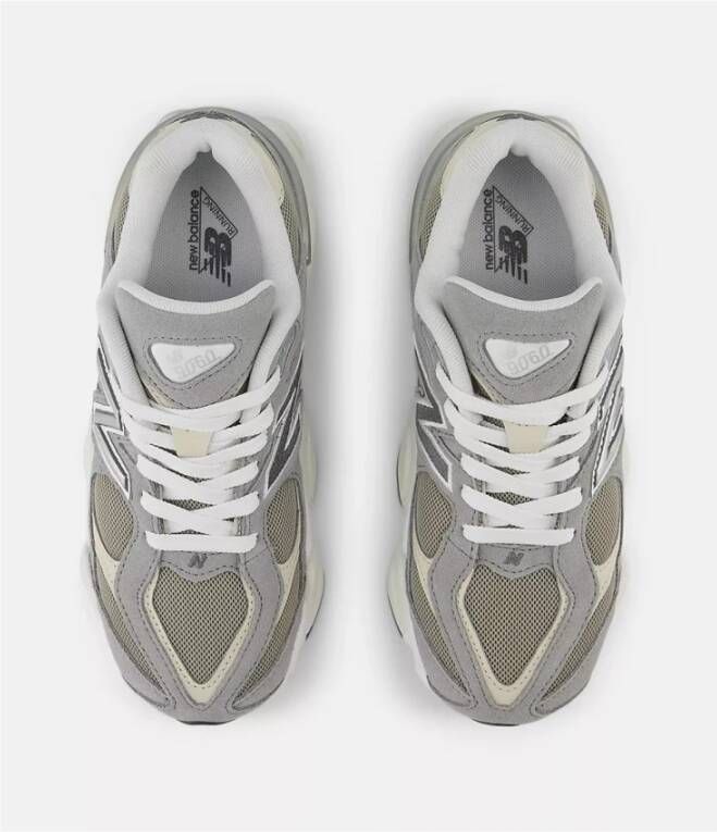New Balance Futuristische 9060 Grijze Sneakers Gray Dames