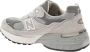 New Balance Grijze Sportieve Rubberen Zool Heren Sneakers Gray Heren - Thumbnail 21