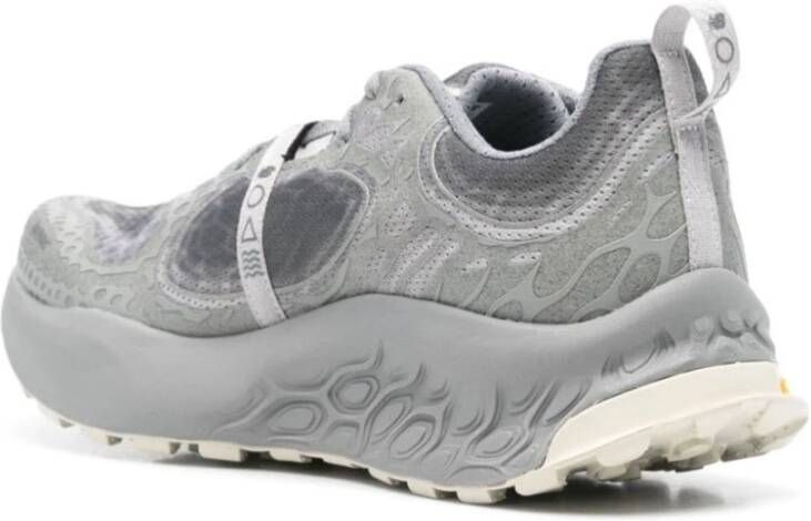 New Balance Grijze Mesh Panel Sneakers Gray Heren