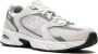 New Balance Canvas Sneakers met Suède Inzetstukken - Thumbnail 11