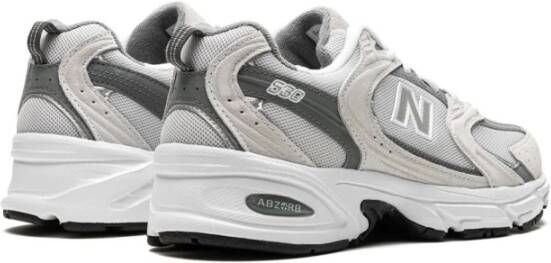 New Balance Canvas Sneakers met Suède Inzetstukken - Foto 12