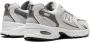 New Balance Canvas Sneakers met Suède Inzetstukken - Thumbnail 12