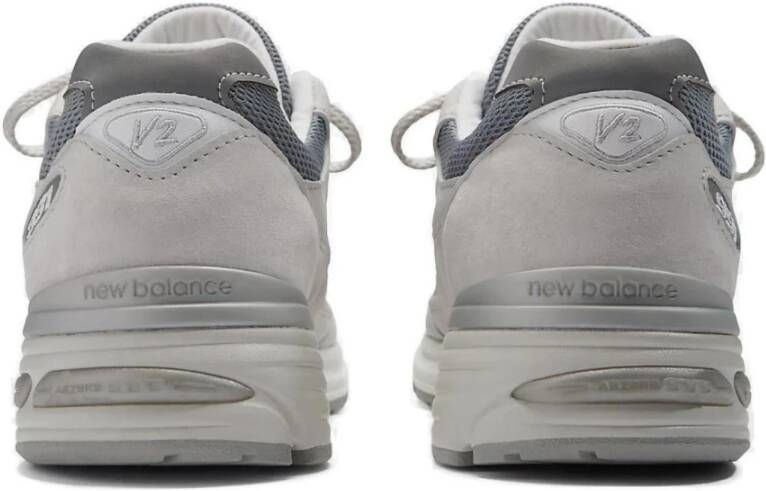New Balance Grijze Rubberen Zool Sneakers Gray Heren