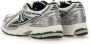 New Balance Metallic Leren Sneakers met Contrasterend Logo Gray Heren - Thumbnail 7