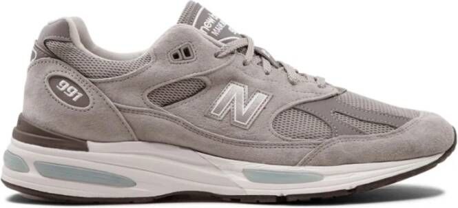 New Balance Grijze Sneakers Paneelontwerp