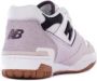 New Balance Grijze Suède Logo Sneakers Rubberen Zool Multicolor Dames - Thumbnail 4