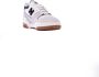 New Balance Grijze Suède Logo Sneakers Rubberen Zool Multicolor Dames - Thumbnail 6