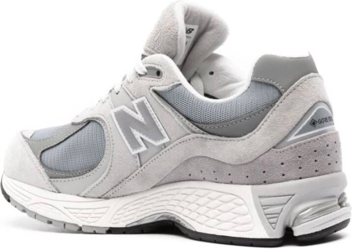 New Balance Grijze Suede Low-Top Sneakers Gray Heren
