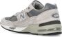 New Balance "Grijze Leren Sneakers met Reflecterende Details" Grijs Dames - Thumbnail 5