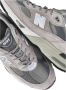 New Balance "Grijze Leren Sneakers met Reflecterende Details" Grijs Dames - Thumbnail 7