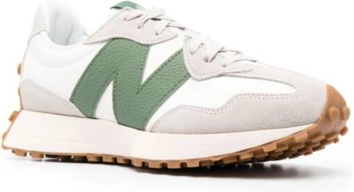 New Balance Groene 327 Panelled Lage Sneakers Multicolor Heren