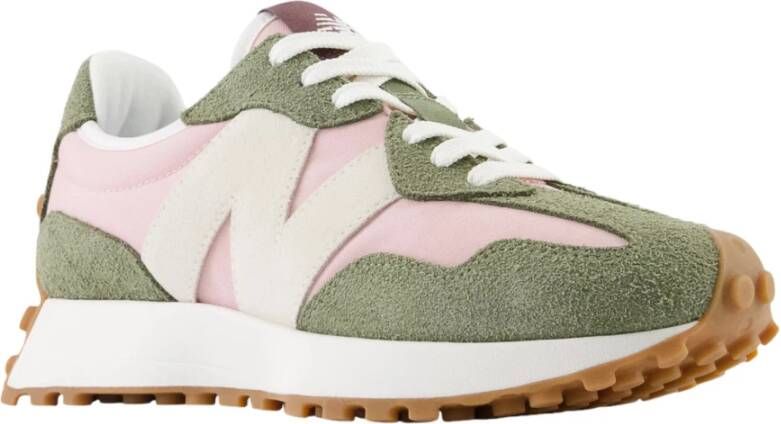 New Balance Textiel en Suède Sneakers Ws327Ft Multicolor Dames - Foto 4