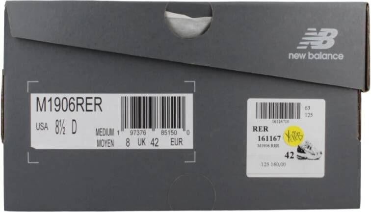 New Balance Hardloopschoenen Geïnspireerd Sneakers White Heren