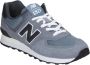 New Balance 574 Heren Grijs Wit Blauw Sneakers Gray Heren - Thumbnail 10