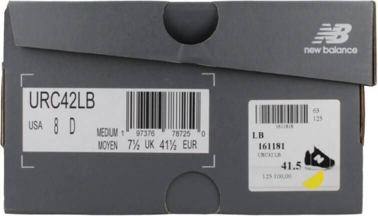 New Balance Hof Sneakers Urc42 LB Black Heren