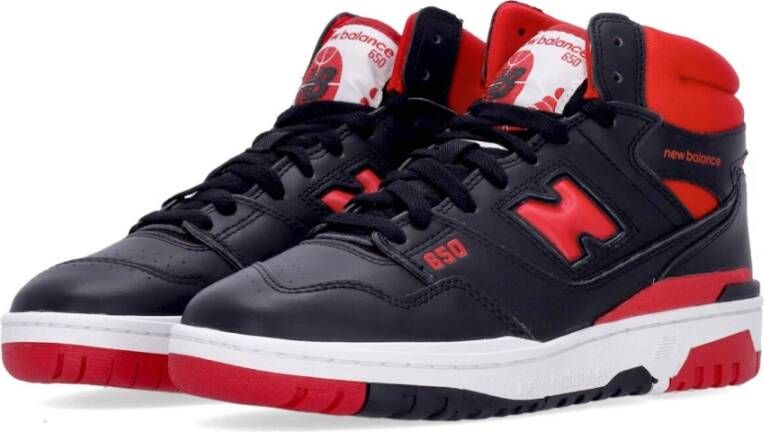 New Balance Hoge Basketbalschoen Geïnspireerd Black Heren