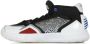 New Balance Hoge Top Herenschoen in Zwart Wit Blauw Rood Multicolor Heren - Thumbnail 8