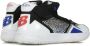 New Balance Hoge Top Herenschoen in Zwart Wit Blauw Rood Multicolor Heren - Thumbnail 12