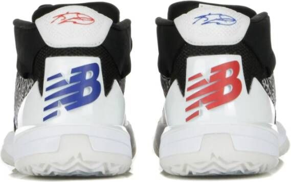 New Balance Hoge Top Herenschoen in Zwart Wit Blauw Rood Multicolor Heren
