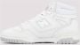 New Balance Hoge Top Witte Sneakers White Heren - Thumbnail 2