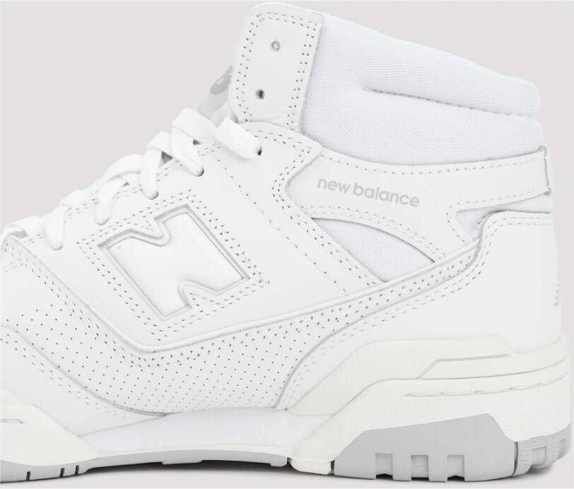 New Balance Hoge Top Witte Sneakers White Heren