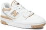 New Balance Beige Sneakers van Kalfsleer voor Vrouwen White Dames - Thumbnail 14
