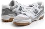 New Balance 550 Unisex Schoenen Wit Maat: 37.5 Leer Foot Locker - Thumbnail 4