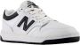 New Balance Kindersneakers 480 Gsb480Bk White Unisex - Thumbnail 3