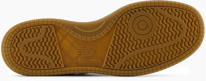 New Balance Klassiek 480 Laag Wit & Bourgondië Multicolor Heren